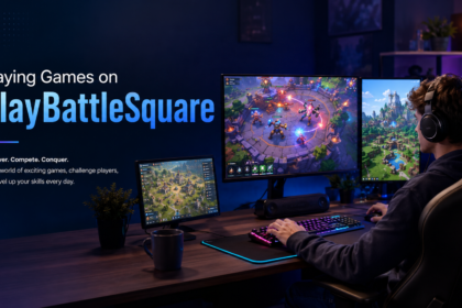 Playing Games on Site PlayBattleSquare